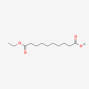 molecular formula C12H22O4 B1670061 Ethyl hydrogen sebacate CAS No. 693-55-0