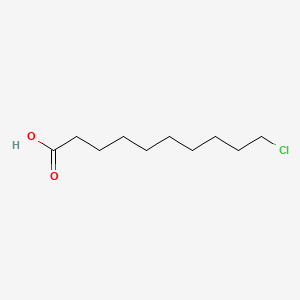 molecular formula C10H19ClO2 B1670067 10-Chlorodecanoic acid CAS No. 37027-56-8