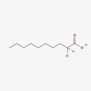 molecular formula C10H19BrO2 B1670069 2-Bromodecanoic acid CAS No. 2623-95-2