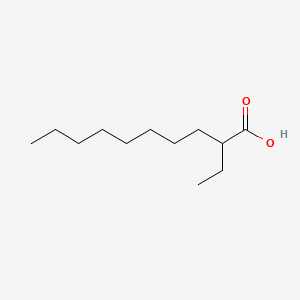 molecular formula C12H24O2 B1670070 2-乙基癸酸 CAS No. 2874-76-2
