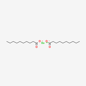 molecular formula C20H38BaO4 B1670077 癸酸钡 CAS No. 13098-41-4
