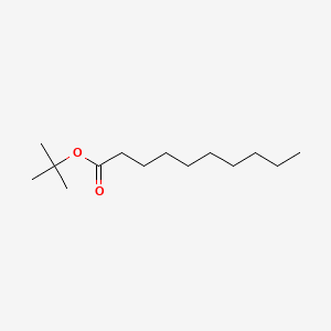 B1670080 Decanoic acid tert-butyl ester CAS No. 16474-41-2