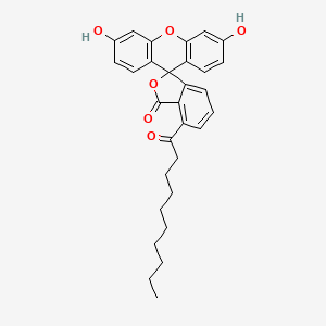 B1670089 Decanoyl fluorescein CAS No. 7274-07-9