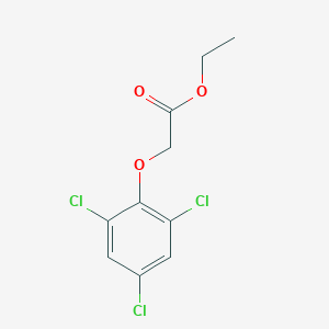 molecular formula C10H9Cl3O3 B167010 Ethyl 2-(2,4,6-trichlorophenoxy)acetate CAS No. 14426-43-8
