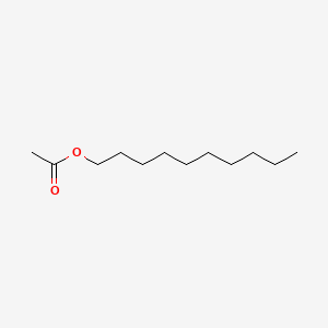 molecular formula C12H24O2 B1670159 癸酸乙酯 CAS No. 112-17-4