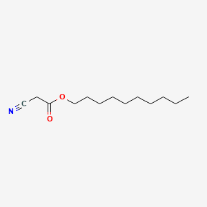 B1670168 Decyl cyanoacetate CAS No. 17686-43-0