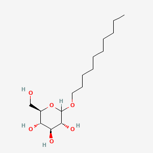 molecular formula C16H32O6 B1670169 癸基葡糖苷 CAS No. 54549-25-6
