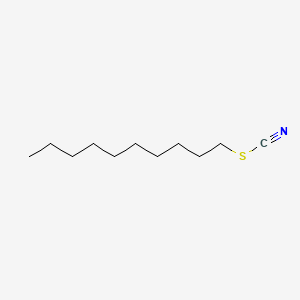 molecular formula C11H21NS B1670180 癸基硫氰酸酯 CAS No. 5349-20-2