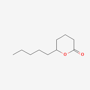 molecular formula C10H18O2 B1670226 delta-Decalactone CAS No. 705-86-2
