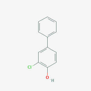 molecular formula C12H9ClO B167023 2-氯-4-苯基苯酚 CAS No. 92-04-6