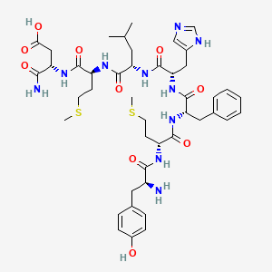 molecular formula C44H62N10O10S2 B1670231 德尔托芬 CAS No. 119975-64-3