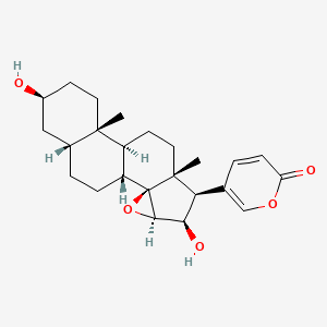 molecular formula C24H32O5 B1670279 去乙酰蟾毒灵 CAS No. 4026-95-3