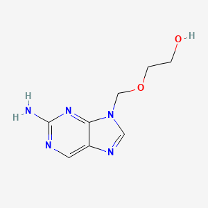 molecular formula C8H11N5O2 B1670283 地昔昔罗韦 CAS No. 84408-37-7