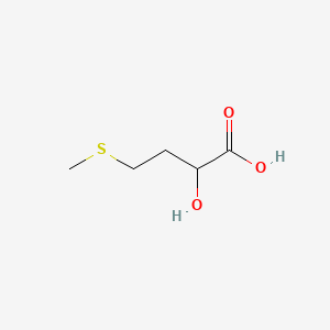 molecular formula C5H10O3S B1670297 2-Hydroxy-4-(methylthio)butyric acid CAS No. 583-91-5