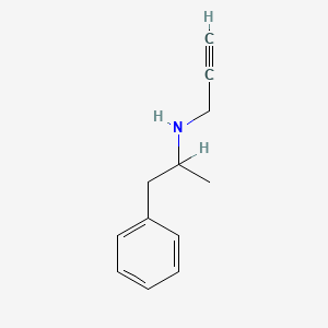 molecular formula C12H15N B1670301 去甲司来吉兰 CAS No. 18913-84-3