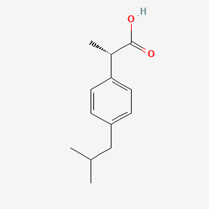 molecular formula C13H18O2 B1670340 地布洛芬 CAS No. 51146-56-6