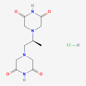 molecular formula C11H17ClN4O4 B1670351 盐酸地拉罗司 CAS No. 149003-01-0