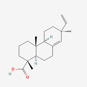 molecular formula C20H30O2 B1670357 松香酸 CAS No. 127-27-5