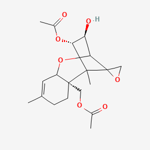 molecular formula C19H26O7 B1670381 二乙酰氧雪腐烯醇 CAS No. 2270-40-8
