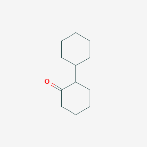 molecular formula C12H20O B167041 2-环己基环己酮 CAS No. 90-42-6