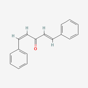 B1670417 Dibenzylideneacetone CAS No. 538-58-9
