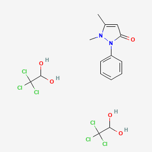 B1670458 Dichloralphenazone CAS No. 480-30-8