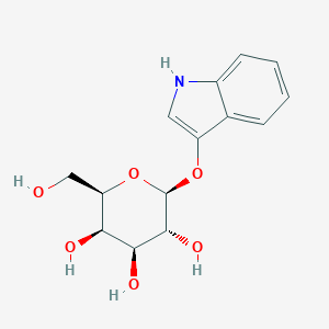 molecular formula C14H17NO6 B167047 3-Indolyl-b-D-galactopyranoside CAS No. 126787-65-3