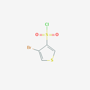 molecular formula C4H2BrClO2S2 B016705 4-bromothiophene-3-sulfonyl Chloride CAS No. 111283-90-0
