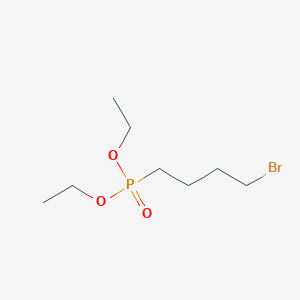 molecular formula C8H18BrO3P B1670522 4-溴丁基膦酸二乙酯 CAS No. 63075-66-1