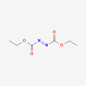 molecular formula C6H10N2O4 B1670526 叠氮二乙酸乙酯 CAS No. 4143-61-7