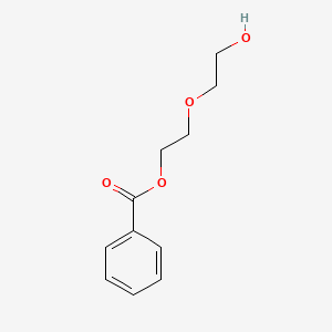 molecular formula C11H14O4 B1670533 2-(2-羟乙氧基)乙基苯甲酸酯 CAS No. 20587-61-5
