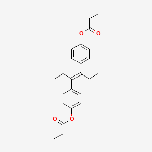 molecular formula C24H28O4 B1670541 己二酸二乙酯 CAS No. 130-80-3
