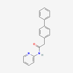 molecular formula C19H16N2O B1670554 二苯吡胺 CAS No. 51484-40-3