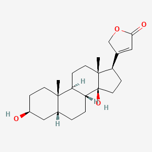 B1670572 Digitoxigenin CAS No. 143-62-4