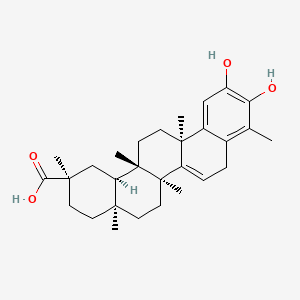 molecular formula C29H40O4 B1670588 Dihydrocelastrol CAS No. 193957-88-9