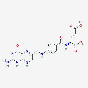molecular formula C19H21N7O6 B1670598 二氢叶酸 CAS No. 4033-27-6