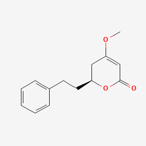 molecular formula C14H16O3 B1670604 二氢卡瓦因 CAS No. 587-63-3