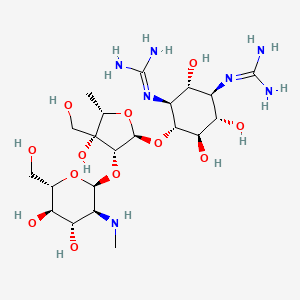 molecular formula C21H41N7O12 B1670612 二氢链霉素 CAS No. 128-46-1