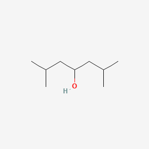 molecular formula C9H20O B1670625 2,6-二甲基-4-庚醇 CAS No. 108-82-7