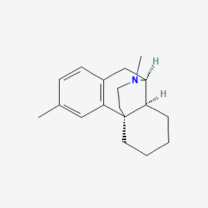 molecular formula C18H25N B1670651 Dimemorfan CAS No. 36304-82-2