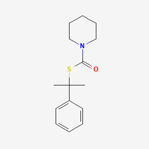 molecular formula C15H21NOS B1670653 Dimepiperate CAS No. 61432-55-1