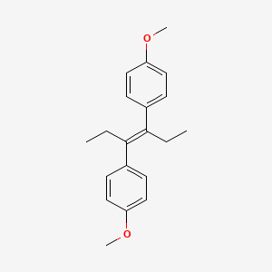 molecular formula C20H26O2 B1670655 二乙基雌酚二甲醚 CAS No. 130-79-0