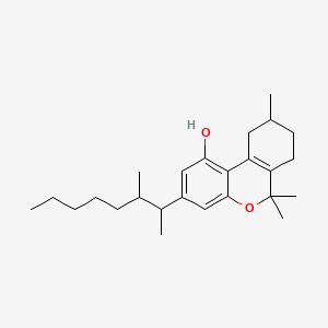 molecular formula C25H38O2 B1670676 Dimethylheptylpyran CAS No. 32904-22-6
