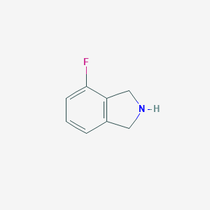 molecular formula C8H8FN B167068 4-氟异吲哚 CAS No. 127168-78-9