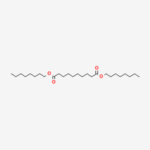 molecular formula C26H50O4<br>CH3(CH2)3CH(C2H5)CH2OOC(CH2)8COOCH2CH(C2H5)(CH2)3CH3<br>C26H50O4 B1670703 Di-n-octyl sebacate CAS No. 2432-87-3