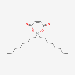 molecular formula C20H36O4Sn B1670705 2,2-Dioctyl-1,3,2-dioxastannepin-4,7-dione CAS No. 16091-18-2