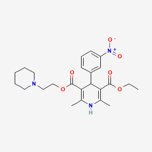 B1670723 Diperdipine CAS No. 108852-42-2