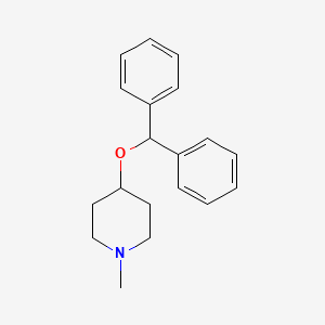 B1670736 Diphenylpyraline CAS No. 147-20-6