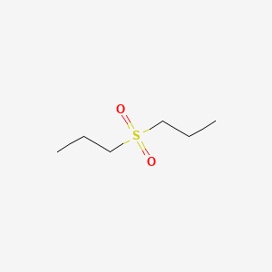 molecular formula C6H14O2S B1670748 二丙基砜 CAS No. 598-03-8