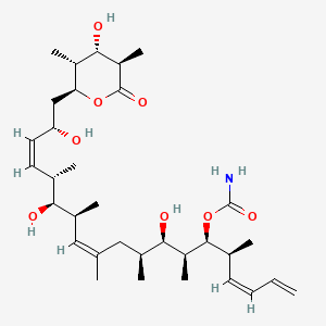 B1670762 Discodermolide CAS No. 127943-53-7